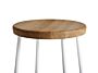 2_z9303132009000_Cornet Bar Stool H75 solid oak seat_white steel base_Detail 01.jpg