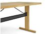 2_z9463191009000_Passerelle Desk L140xW65xH74 wb lacquer oak frame and edge ink black powder coated crossbar 02.jpg