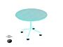 2_Table Agora_O90_laqué_bleu turquoise.jpg