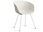 2_AA230- D156-AA51_AAC 26 melange cream 2.0 shell_white powder coated steel base.jpg