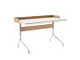 1_Pavilion AV17_Chrome w. Mushroom Linoleum &amp; Clear Lacquered Oak.jpg