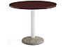2_Ceramic Table dia90xH74 bordeaux tabletop_cream tube_concrete base.jpg
