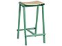 2_AE435-A406_Taburete 8 Bar Stool H65 wb lacquered oak veneer seat_soft jade powder coated base.jpg