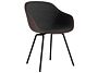 2_AC122-D133-AA01-01DT_AAC 226 front uph Remix 173_raisin 2.0 shell_black powder coated steel base.jpg
