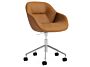 2_AA298-A108-AA36-02AS_AAC 153 Soft Chair w. gas_Sense Cognac_polished aluminium base.jpg
