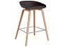2_AA003-D133-AA36-02BE_AAS 32 H65 raisin 2.0 shell_front uph Sense Dark Brown_wb laquered oak base_stainless steel footrest.jpg