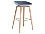 2_AA006-D124-AA02-01EI_AAS 32 H75 slate blue 2.0 shell_front uph Linara 198_wb laquered oak base_stainless steel footrest.jpg