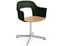 2_AF295-F353-AA51-01UF_Layout Armchair 232_polished alu 4 star swivel base_bottle green shell_wb lacq oak seat.jpg