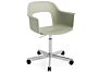 2_AF307-F337-AA51-01UF_Layout Armchair 241_polished alu 5 star swivel wheel base_pastel green shell.jpg