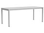 2_AF205-F298-AT12_Annex Table Flush anodised alu legs and apron L200 x W80 x H75 cloud grey lino tabletop.jpg