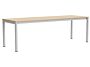 2_AF205-F299-AT16_Annex Table Flush anodised alu legs and apron L240 x W80 x H75 wb lacquer oak tabletop.jpg