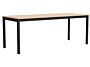 2_AF206-F298-AT16_Annex Table Flush charcoal  alu legs and apron L200 x W80 x H75 wb lacquer oak tabletop.jpg