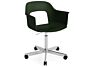 2_AF307-F335-AA51-01UF_Layout Armchair 241_polished alu 5 star swivel wheel base_bottle green shell.jpg