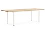 2_AF220-F307-AT16_Annex Table Overhang cream white  alu legs and apron L240 x W90 x H75 wb lacq oak tabletop.jpg