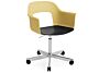 2_AF309-F349-AA51-01UF_Layout Armchair 242_polished alu 5 star swivel wheel base_biscotti shell_black oak seat.jpg