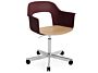 2_AF309-F350-AA51-01UF_Layout Armchair 242_polished alu 5 star swivel wheel base_bordeaux shell_wb lacq oak seat.jpg