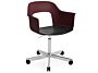 2_AF309-F352-AA51-01UF_Layout Armchair 242_polished alu 5 star swivel wheel base_bordeaux shell_black oak seat.jpg
