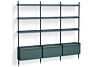 1_AB847-B520-AI80_Pier System 133 PS blue powder coated steel black anodised profiles.jpeg