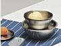 Outdoor Market Tea Towel blue with beige stripe_Outdoor Market Steel collection_1.jpg