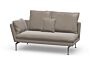 2_Vitra_Suita_2 Seater Ouvert_coussins_pointus_Cuir L20 sable noir gauche.jpg