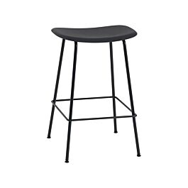 Fiber bar stool H65 / tube base