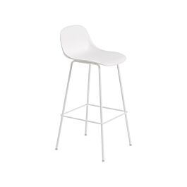 Fiber Bar Stool H75 Plasique base tube