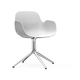 Form Armchair Swivel 4L Alu