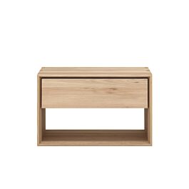 Table de chevet Nordic II en chêne - 1 tiroir
