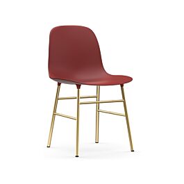 Form Chair Brass