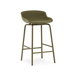 Hyg Barstool 65 cm Front Upholstery Steel