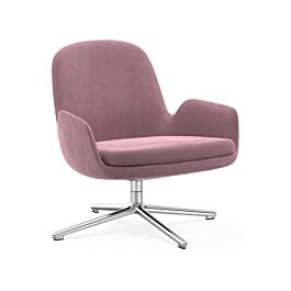 Era Lounge Chair Low Swivel Alu