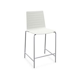 Flex High Back | 4 steel feet stool