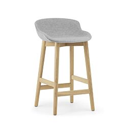 Hyg barstool 65 cm full upholstery oak