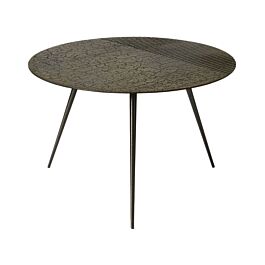 Table basse Luna - lava linear - whisky