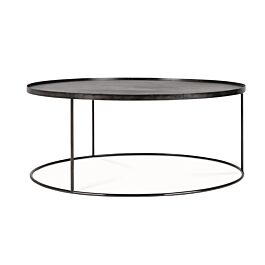 Table basse pour plateau rond XL - vernis 