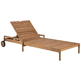Chaise longue de jardin Jack | Teck