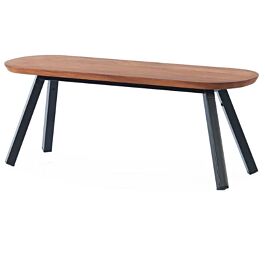 You and me Iroko Bench 120