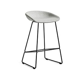 About a Stool AAS 38 Low | hocker, bezogene sitzfläche