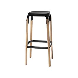 Steelwood Stool - Hoher Hocker
