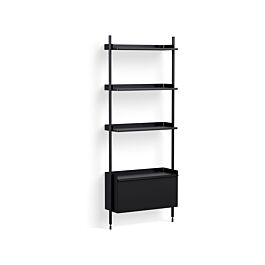 Pier System 131 | 1 Column - Bücherregal