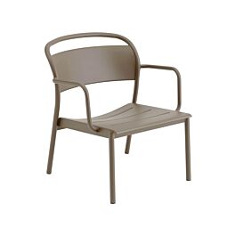 Linear Steel Lounge Armchair 