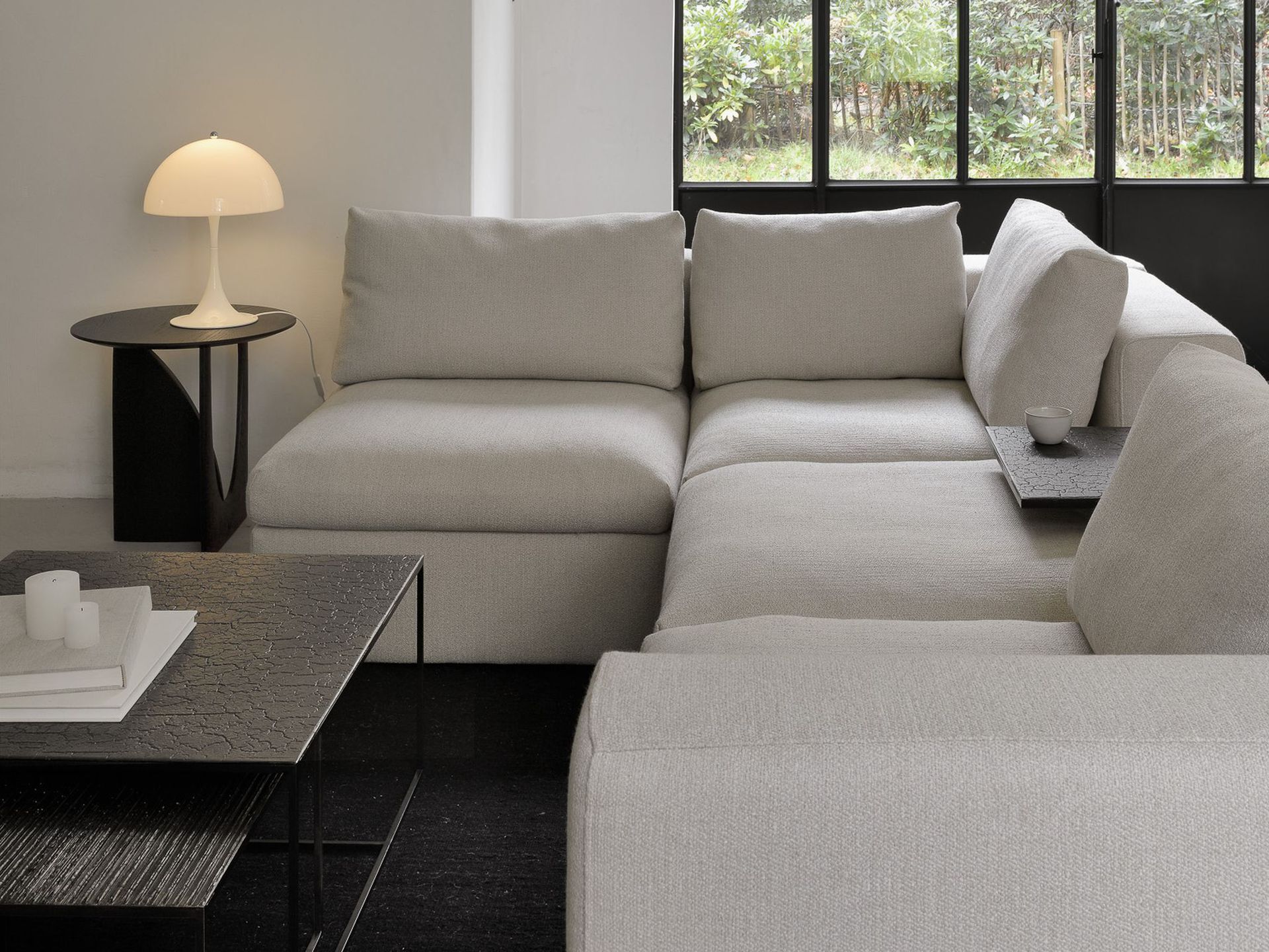 Canapé Modulaire Mellow | Repose-pieds - Ethnicraft - Canapé - Batiplus ...