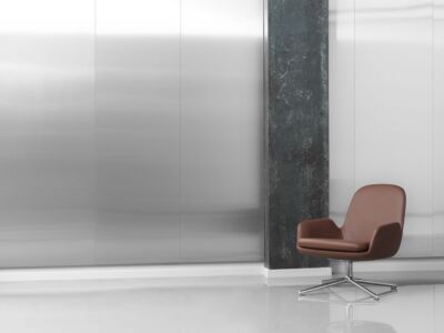 Era Lounge Chair Low Swivel Alu