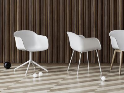 Fiber Armchair / base étoile