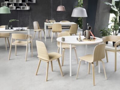 Visu Chair / wooden base