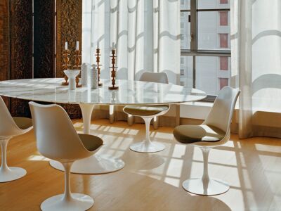 Saarinen Tulip Side Chair | Sans accoudoirs