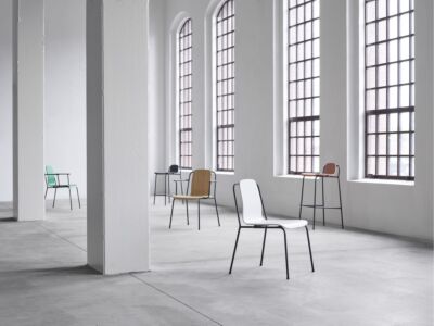 Studio Chair Black Steel