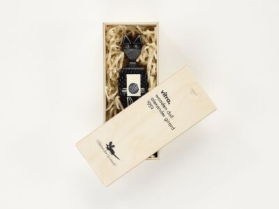 Wooden Doll Cat