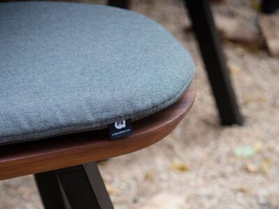 You and me Iroko Stool 50