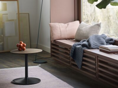 Soft side table 41x40cm